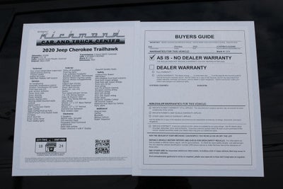 2020 Jeep Cherokee Trailhawk