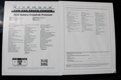 2024 Subaru Crosstrek Premium